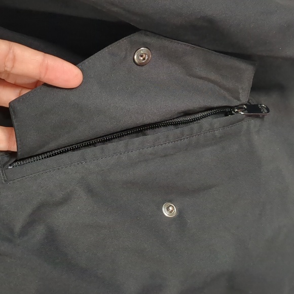 Athleta Sutro Rain Jacket Black Women's Size XS Oversized Like New - Picture 4 of 15